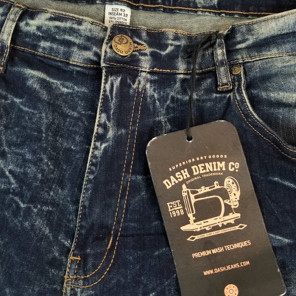Dash Denim Co Other - Dash Denim Co Mens Jeans NWT 42 x 32 Distressed